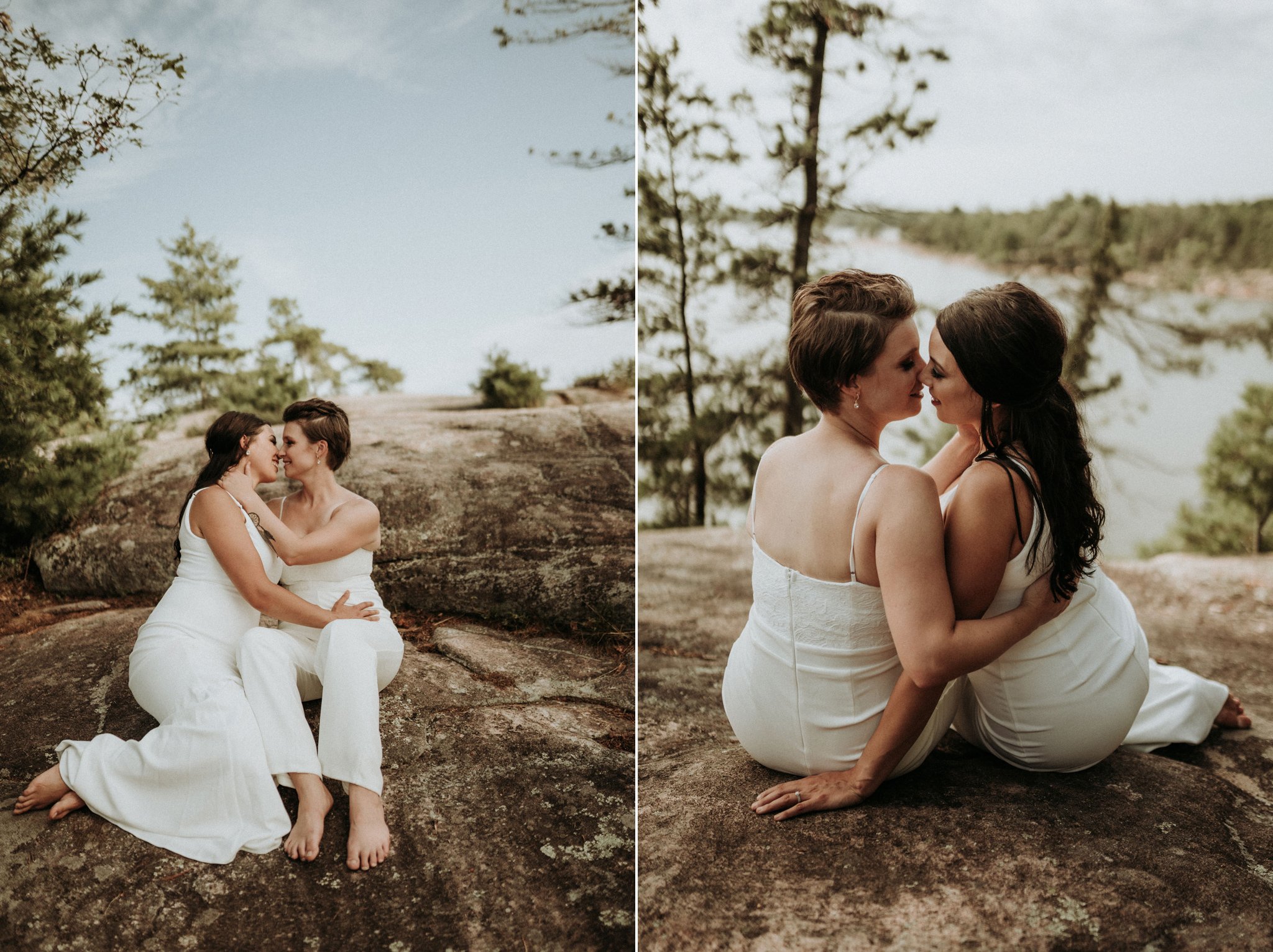 Killbear Provincial Park Same Sex Elopement