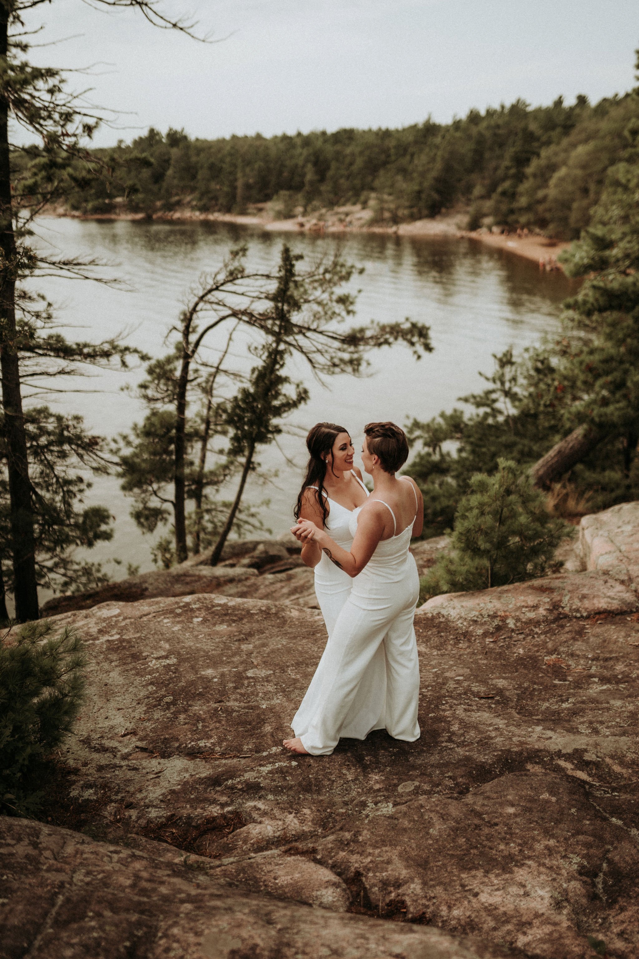 Killbear Provincial Park Same Sex Elopement