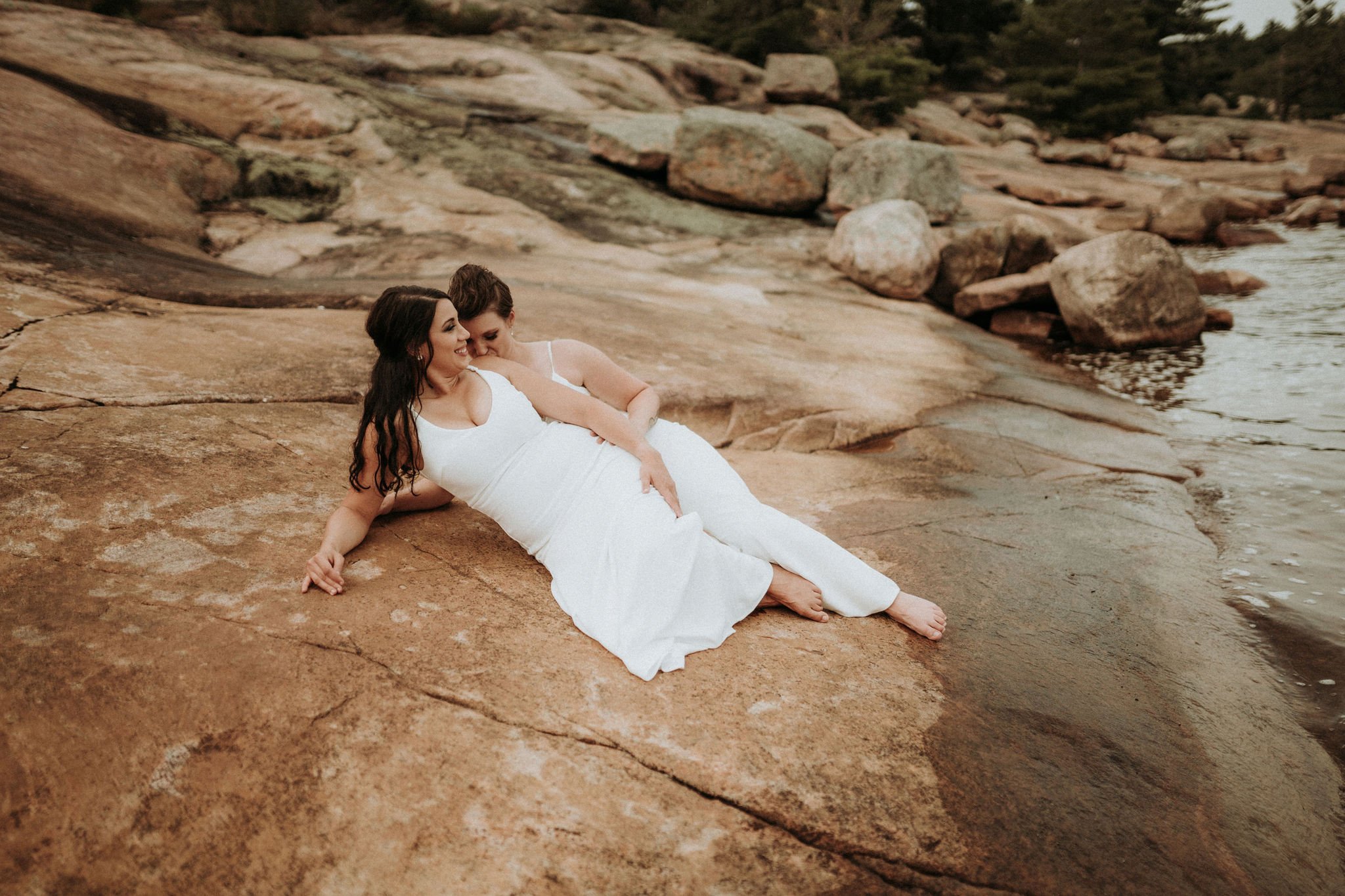 Killbear Provincial Park Same Sex Elopement