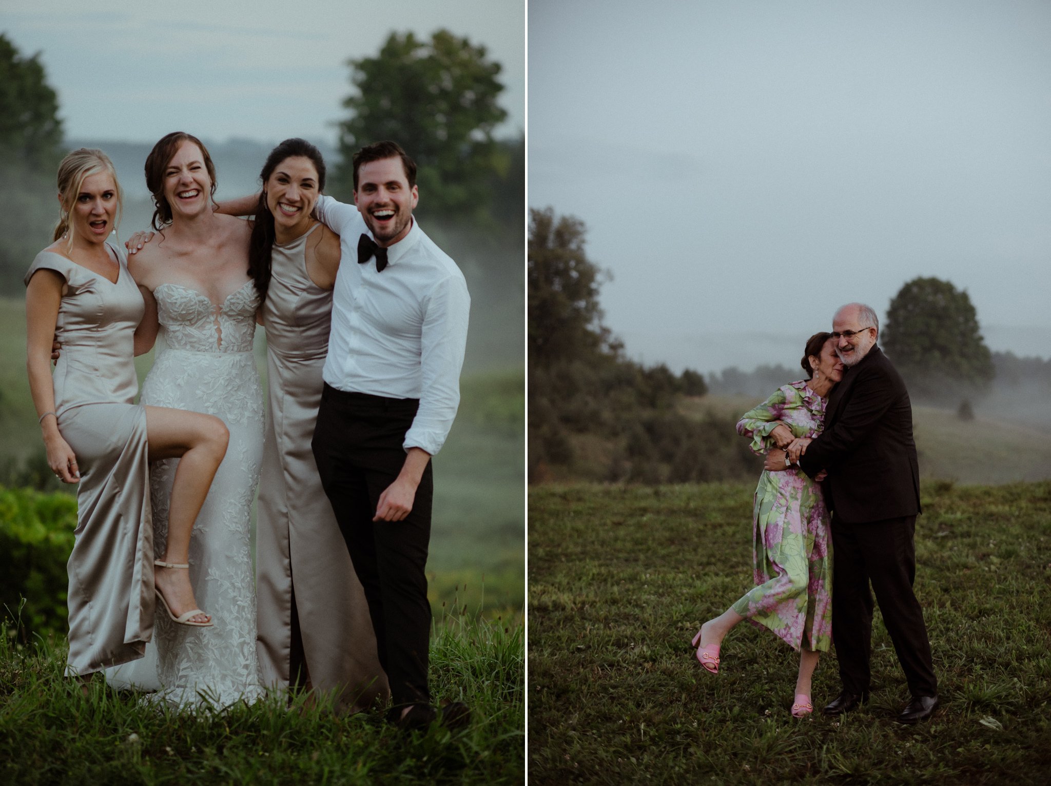 Country wedding in Creemore Ontario