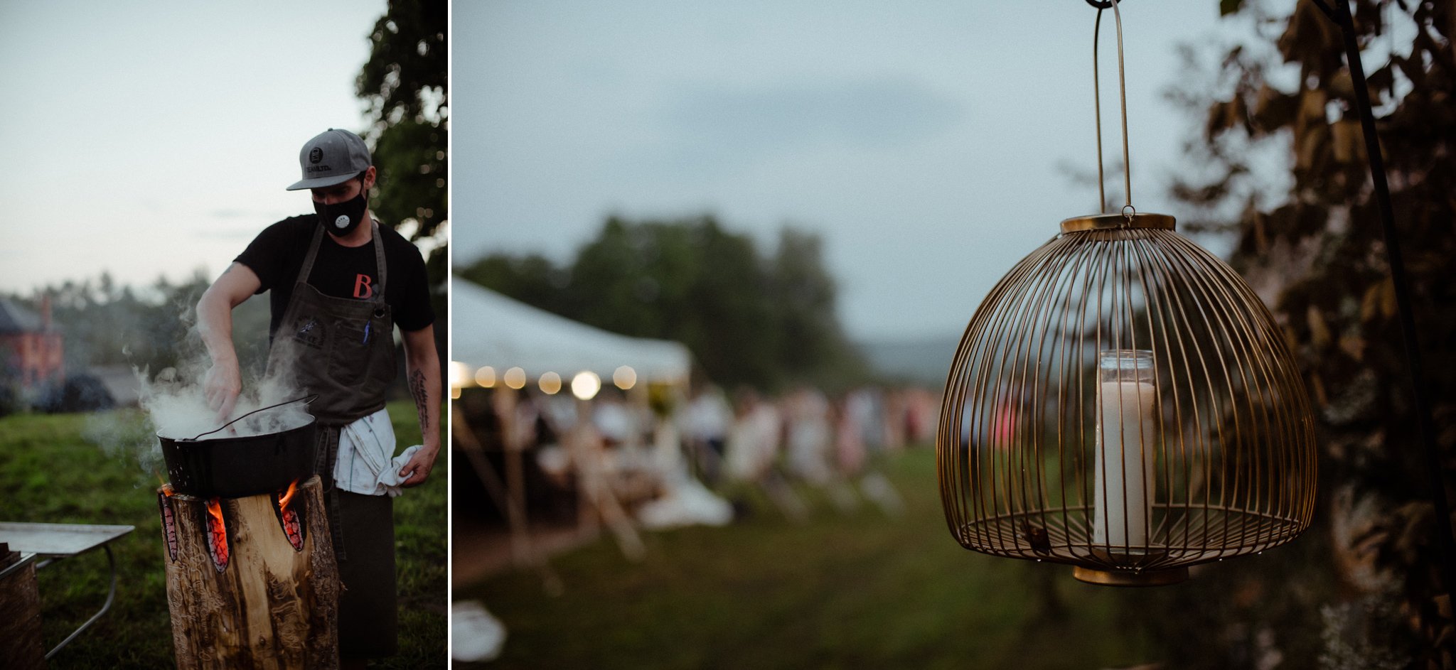 Country wedding in Creemore Ontario