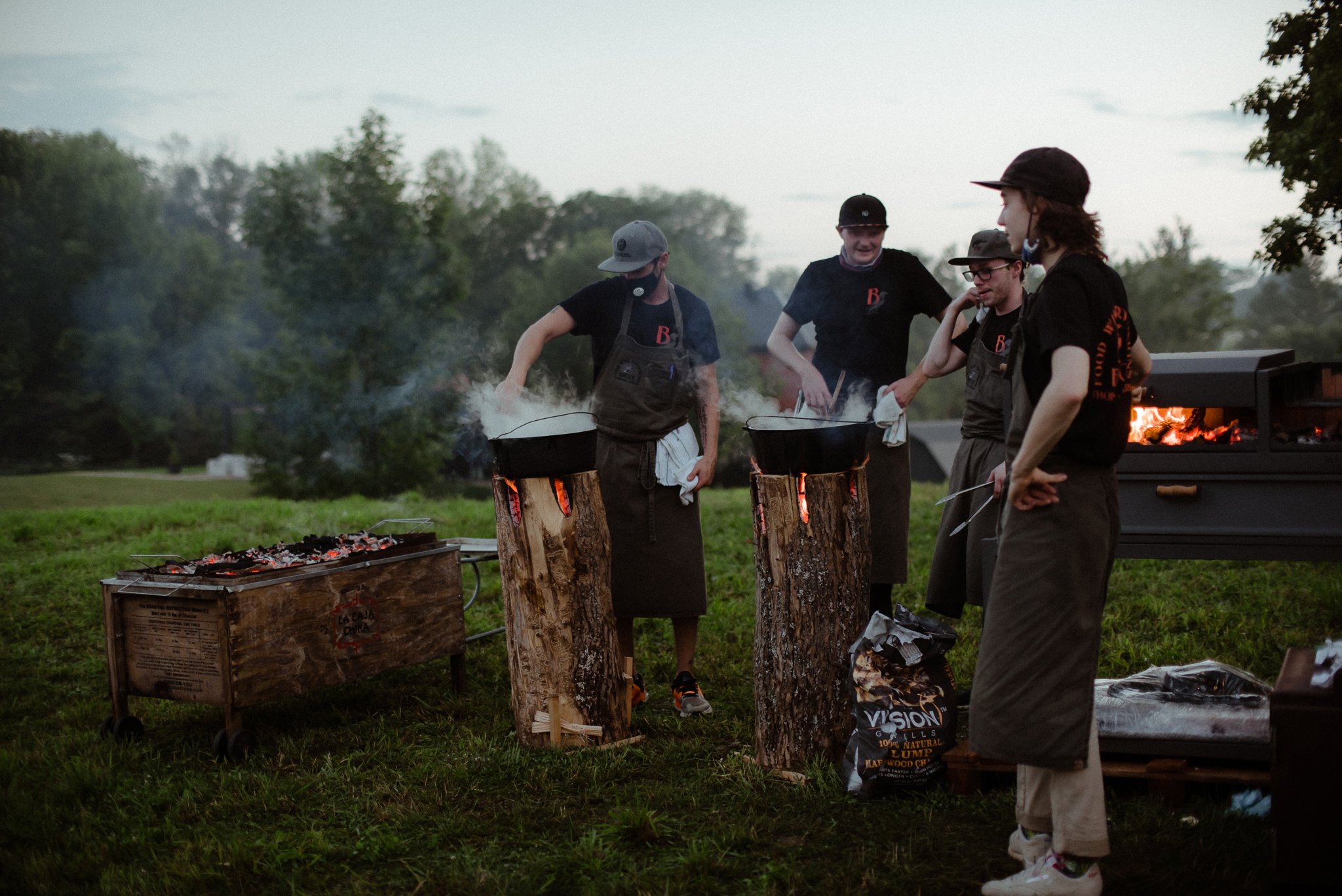 Country wedding in Creemore Ontario