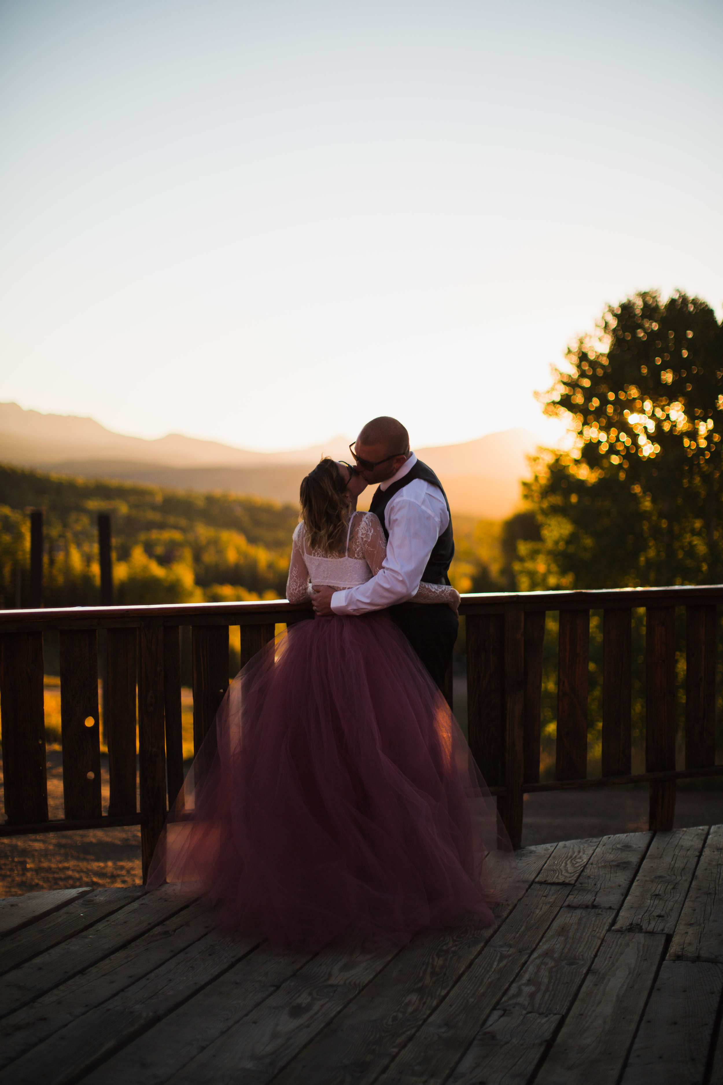 TELLURIDE SUNSET KISS