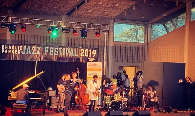 Thanking all of the wonderful people from @jazzmobileny and the #charlieparkerjazzfestival for having @winardharper and Jeli Posse perform this past Friday night.  It is an honor to celebrate the life and music of #charlieparker, and particularly to 