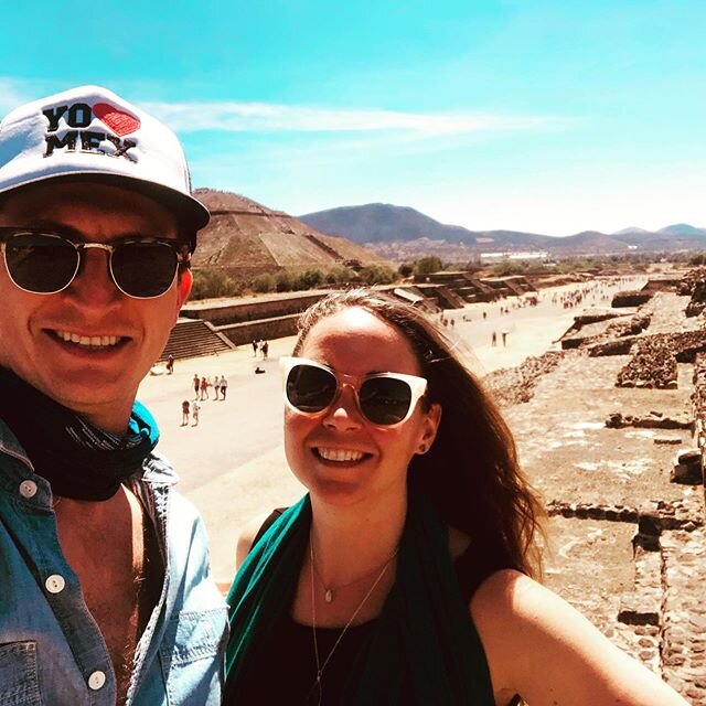 The hat says it all.  We fell in love with #mexicocity🇲🇽 on this trip! #thecouplethattravelstogetherstaystogether #wewillbeback