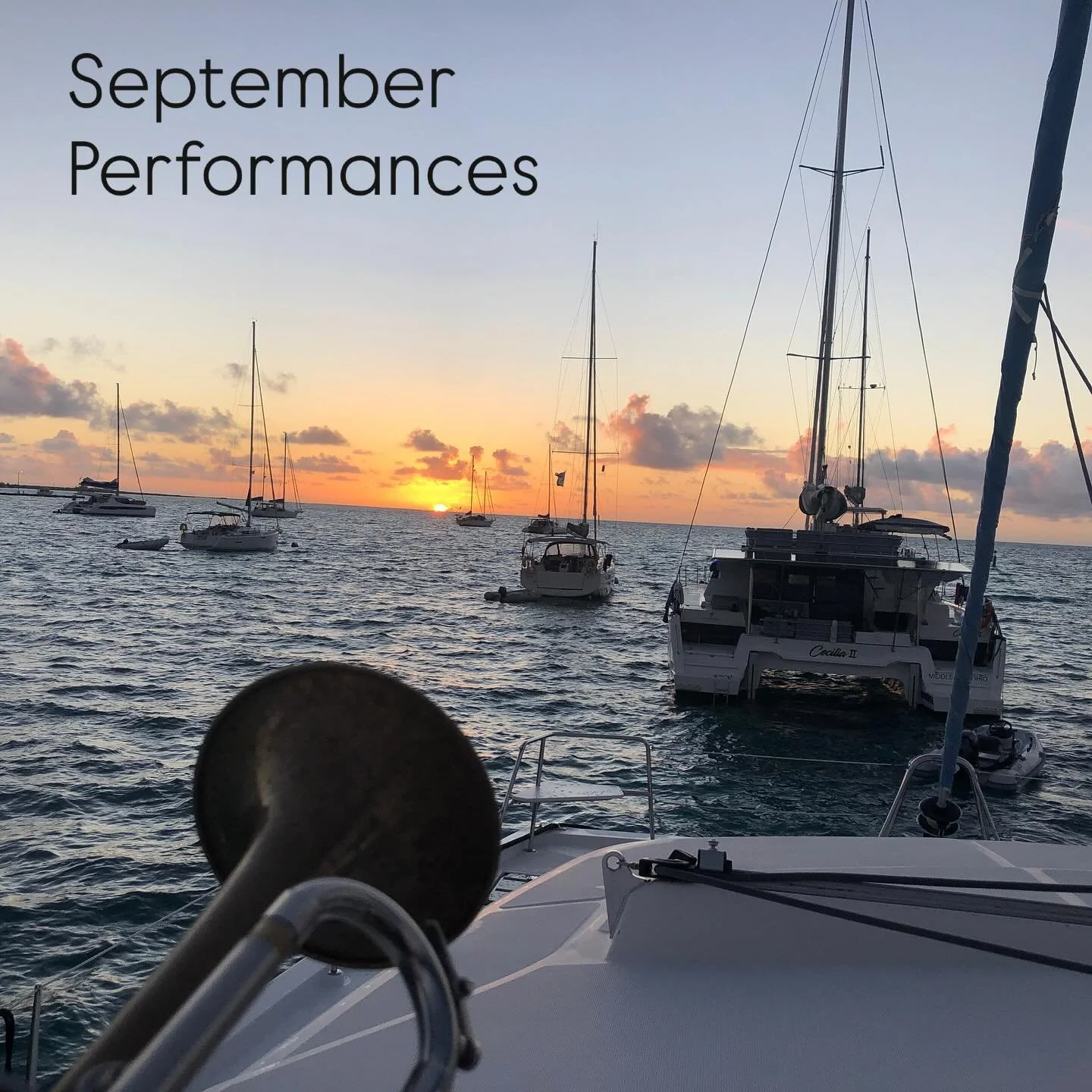The beginning of the school year always brings some excitement but also melancholy at the loss of summer. Lots of great performances this month.  I hope to see you at one. 
Shout out to @sethlojo for his beautiful guitar work on my recording of &ldq