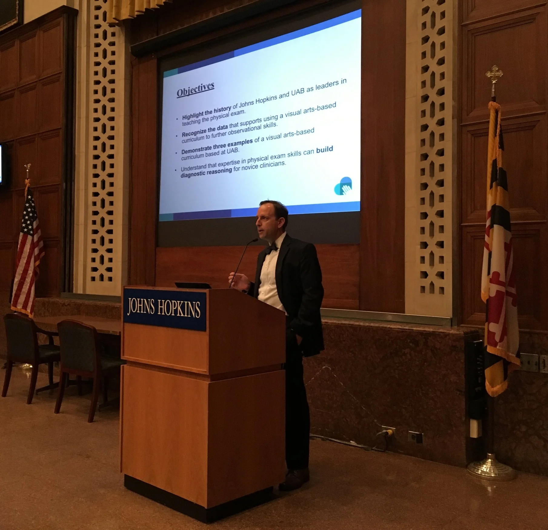 Stephen W. Russell Delivers Medical Grand Rounds at Johns Hopkins