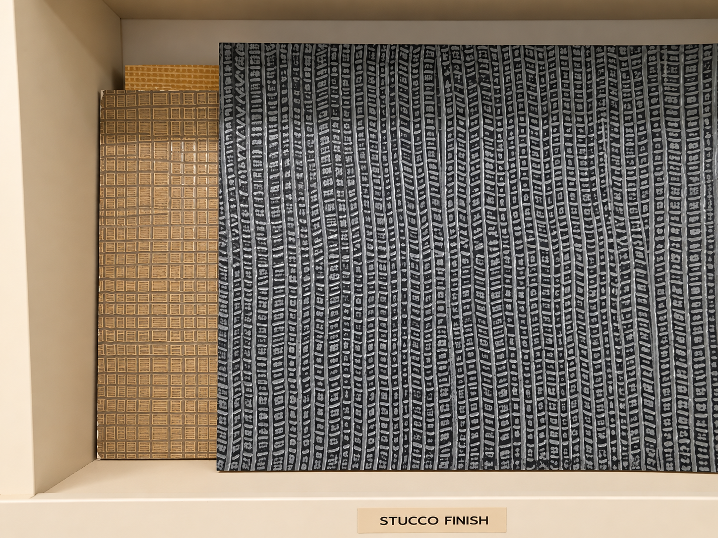STUCCO FINISH SAMPLES