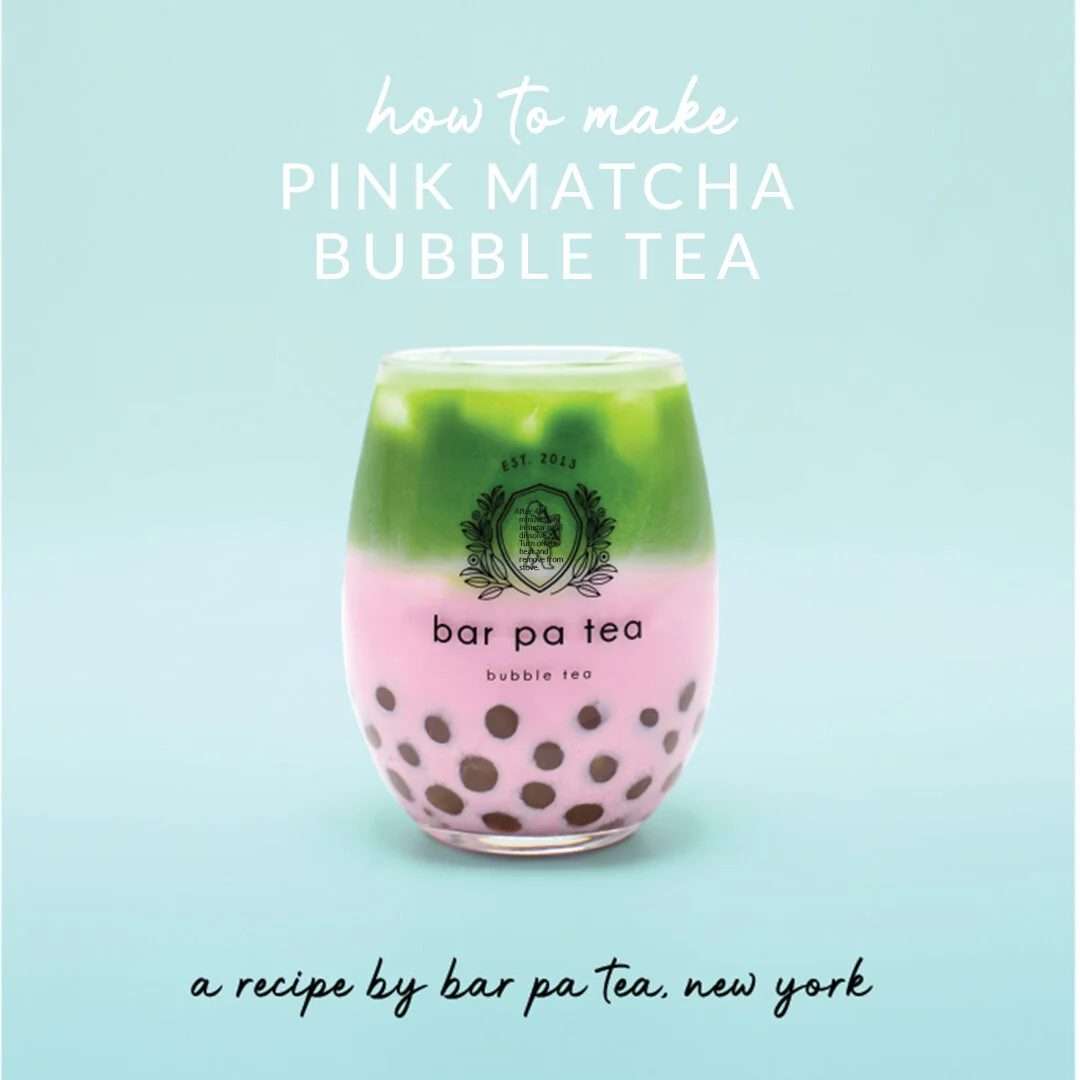 Pink Matcha Instructions — Bar Pa Tea