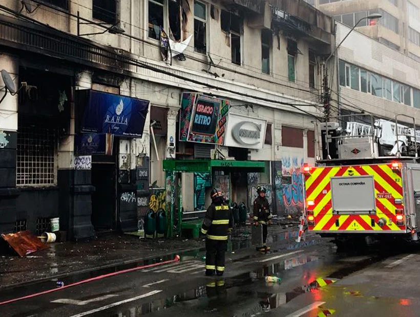 Incendio el Valparaiso