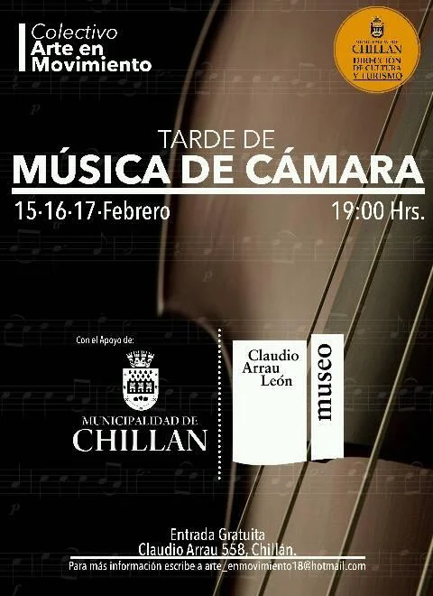 El colectivo Arte en Movimiento crea evento musical en Chillán