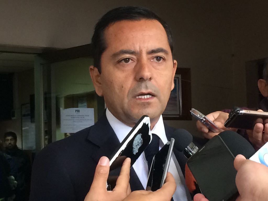 José Luis Gallegos, el jefe de la prefectura de la PDI de Ñuble.