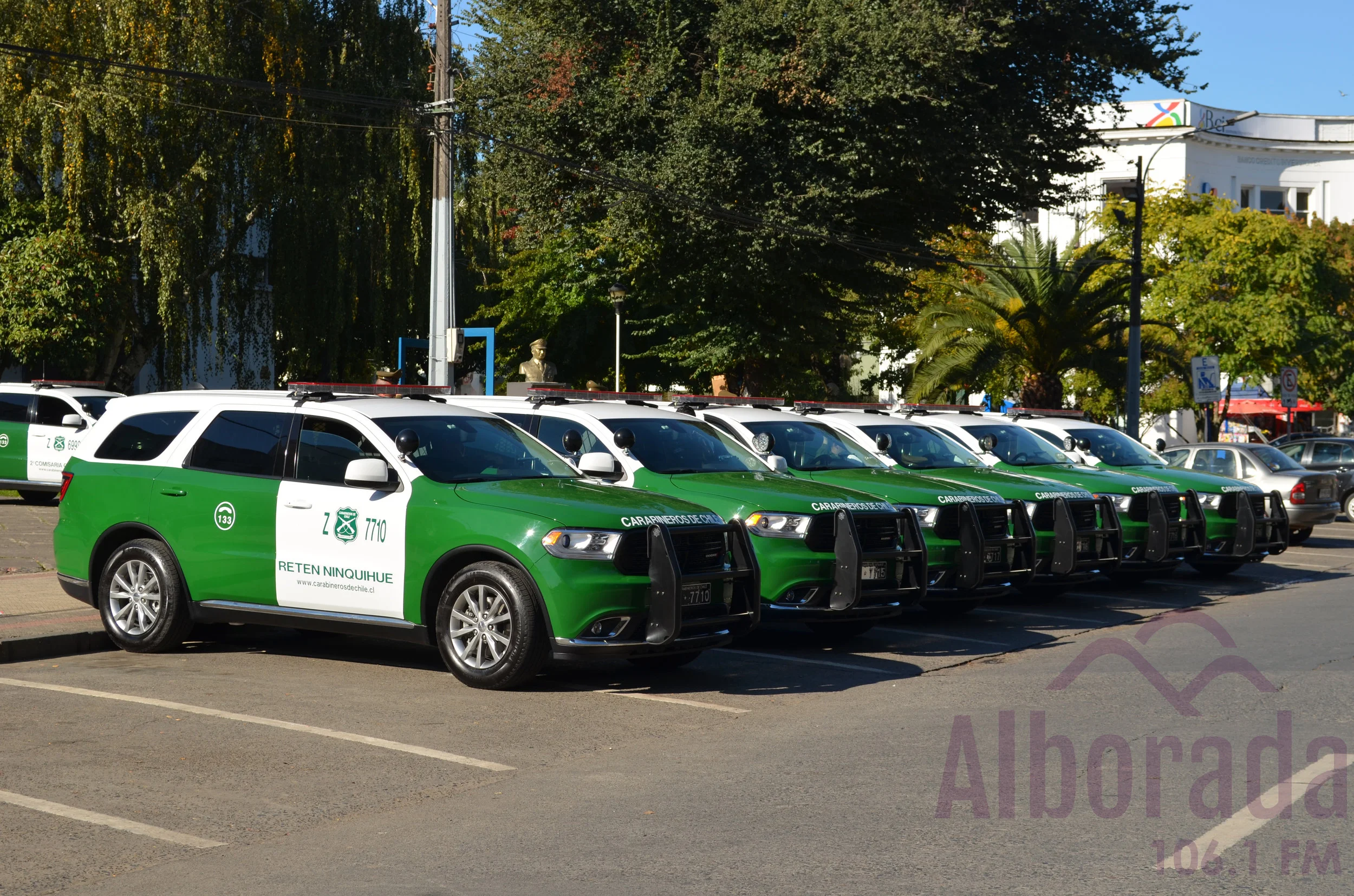 Entrega de vehículos policiales a la Segunda Comisaría de Carabineros de Chillán