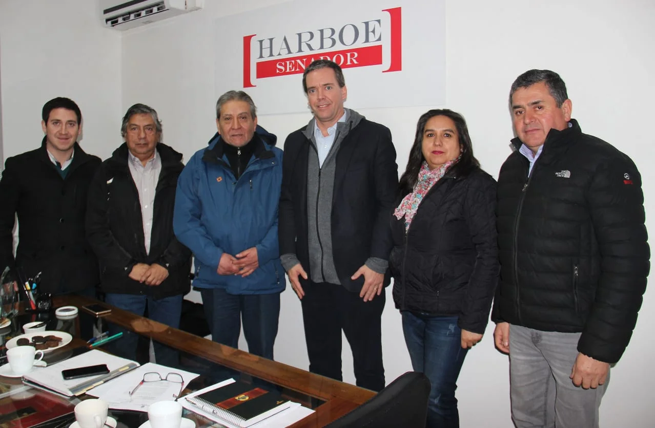 JJ.VV. de Las Trancas expone atraso en reparación de caminos de emergencia a senador Harboe