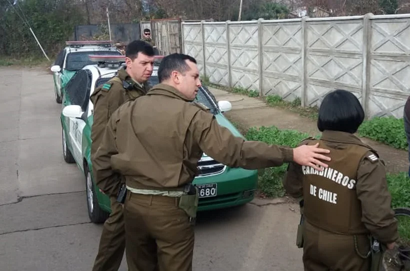 Operativo policial en parque de Chillán Viejo terminó con dos detenidos
