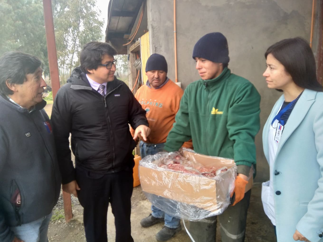 Autoridad sanitaria decomisa 2 toneladas de carne brasileña vencida en charquería de Bulnes