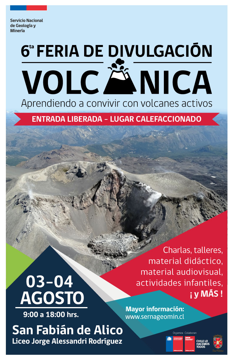 PRÓXIMA FERIA DE DIVULGACIÓN  VOLCÁNICA EN SAN FABIÁN DE ALICO