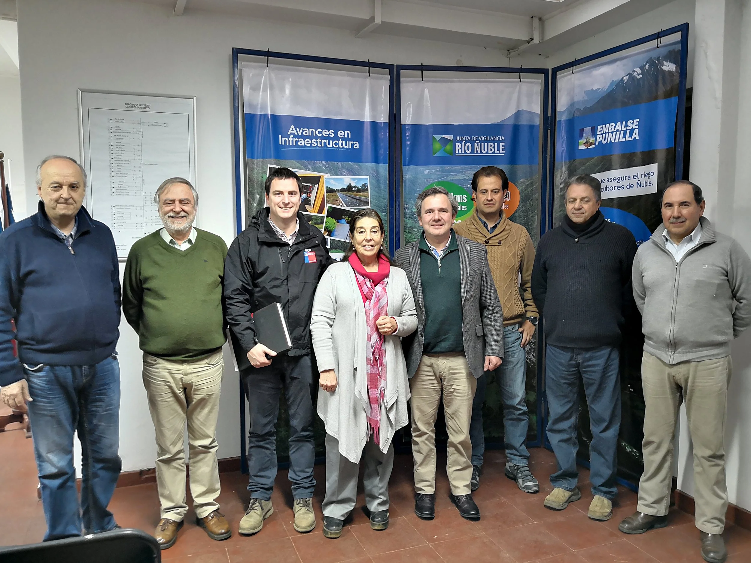 Diputado y delegado de Obras Públicas gestionan nuevo impulso para la construcción de embalses en Ñuble