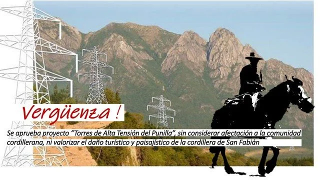 Ante la inminente aprobación ambiental proyecto Línea de Alta Tensión del Embalse Punilla