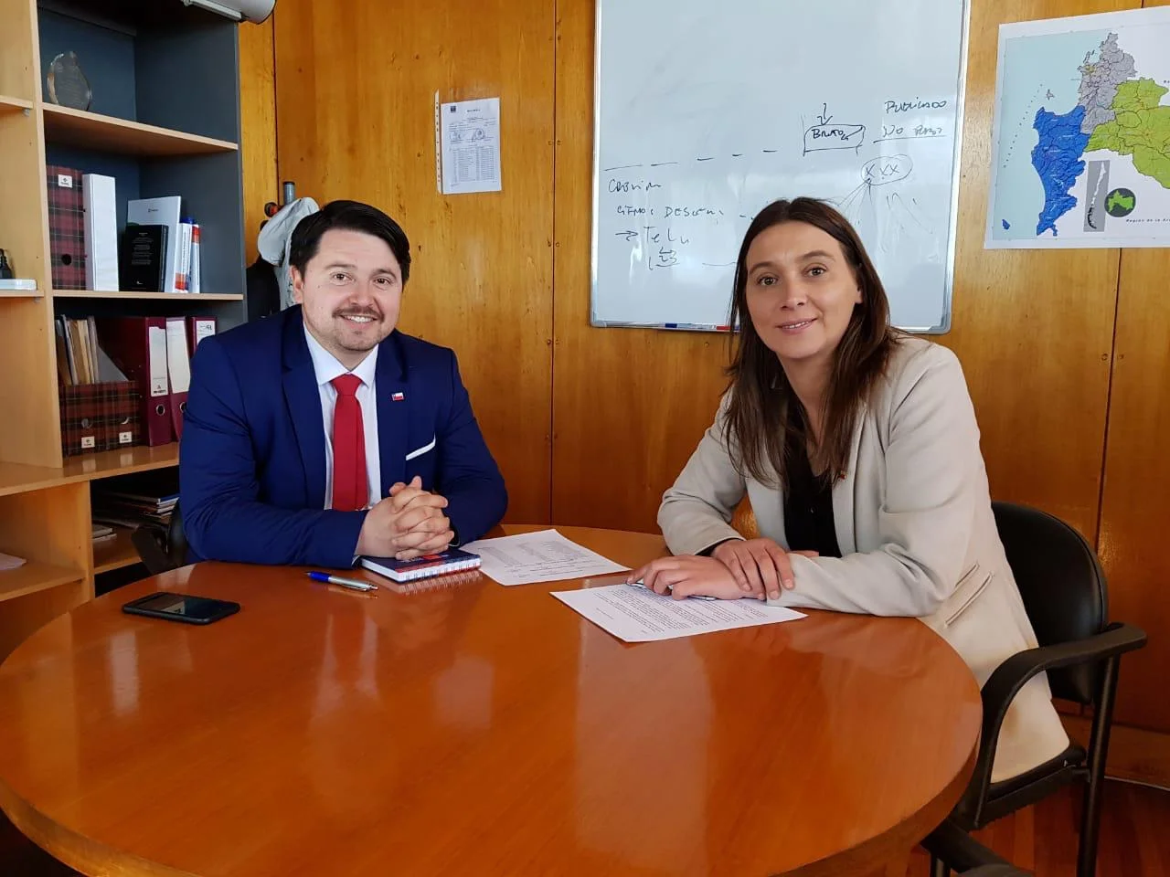 Seremi de Gobierno de Ñuble avanzó con su par de Biobío en traspaso de funciones al nuevo territorio