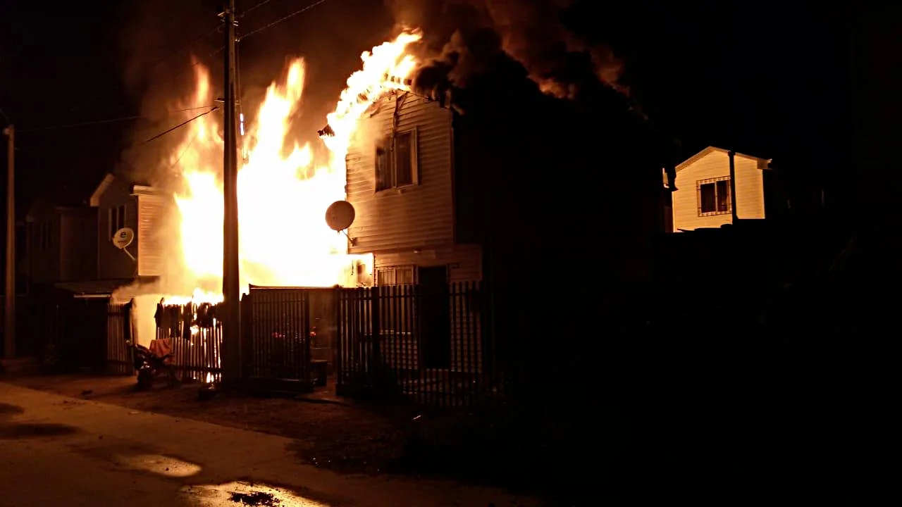 Incendio en Quirihue deja 6 personas fallecidas.