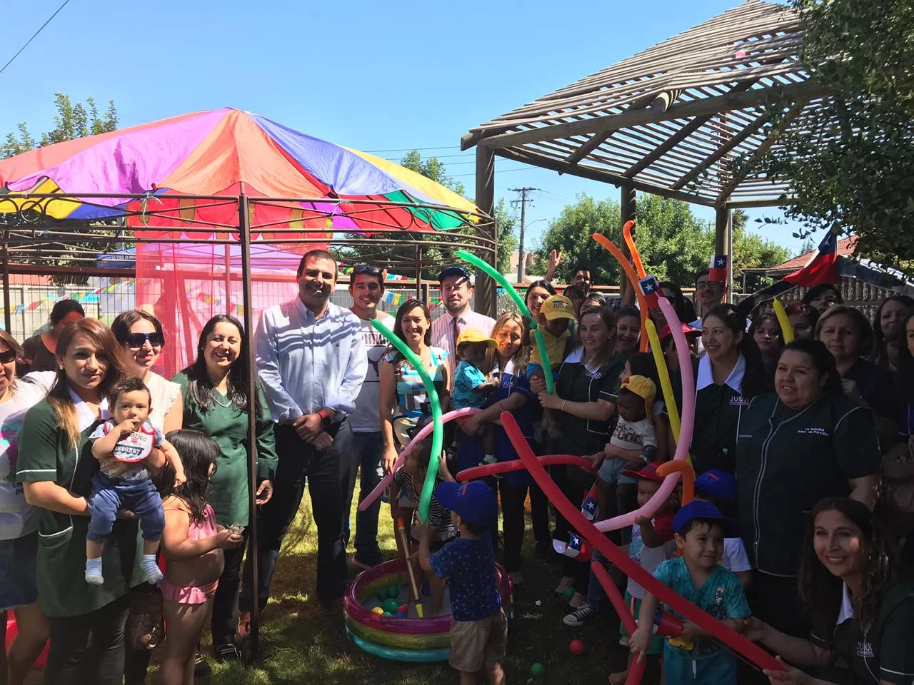 Niños de Ñuble disfrutan Jardines de Verano JUNJI