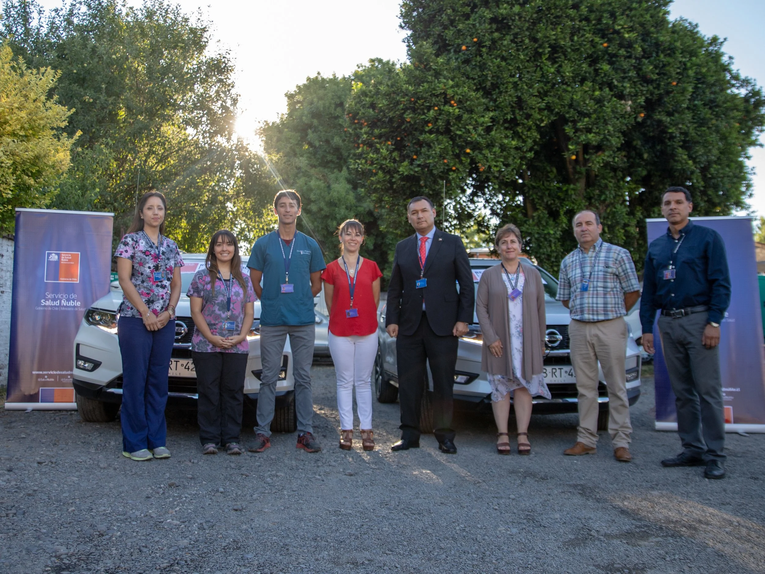 Equipos de rehabilitación rural cuentan con nuevos vehículos para recorrer las comunas de Ñuble