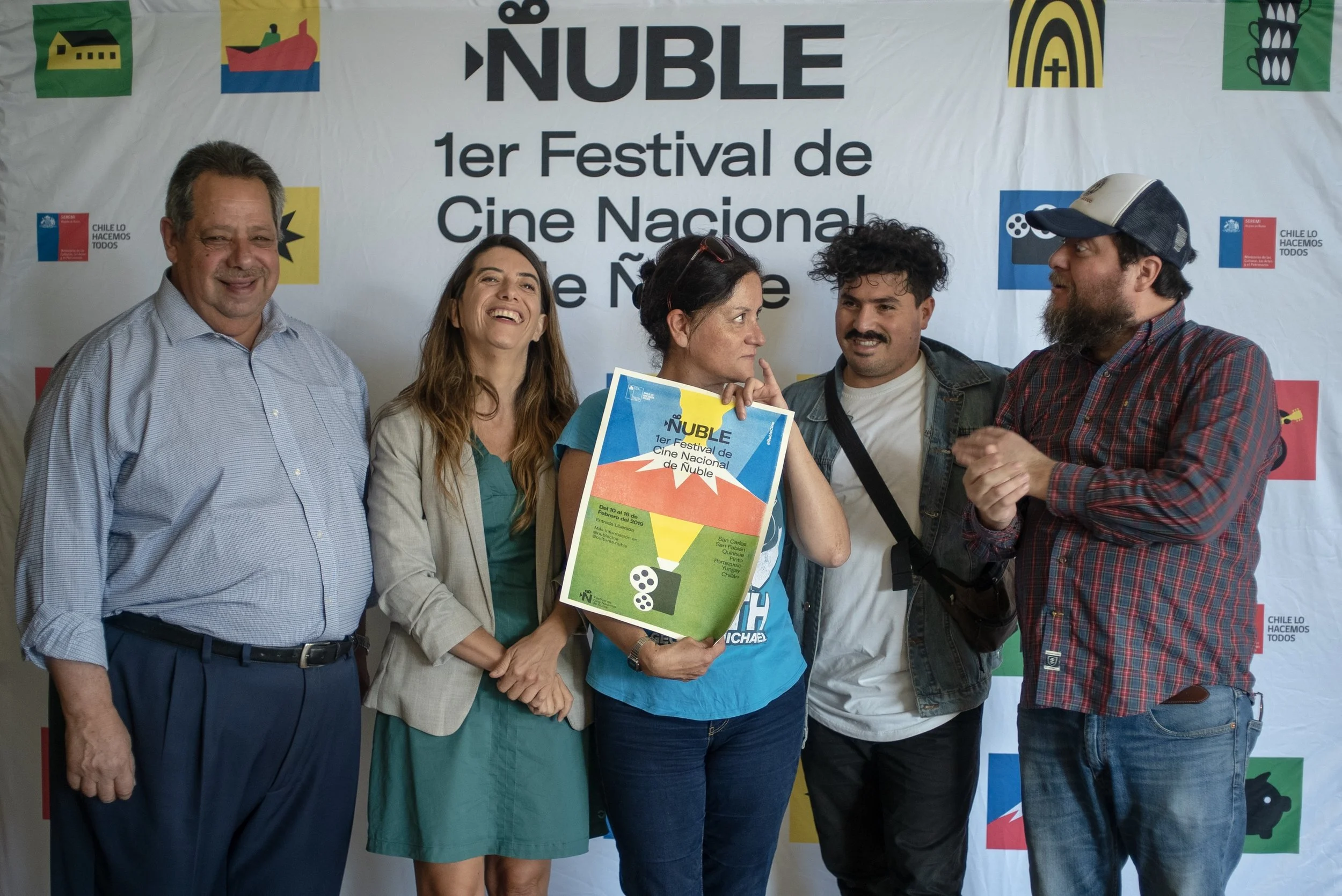 2000 personas disfrutaron del cine chileno en primer festival de Ñuble.