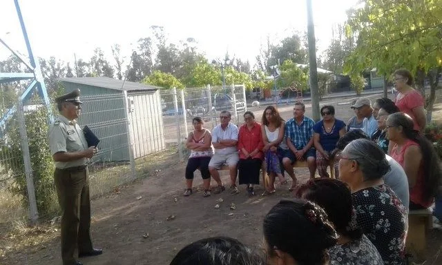 En Chillán Viejo Carabineros reforzó prevención de incendios forestales