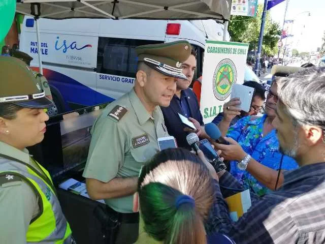 SIAT de Carabineros reforzó prevención para retorno de vacaciones