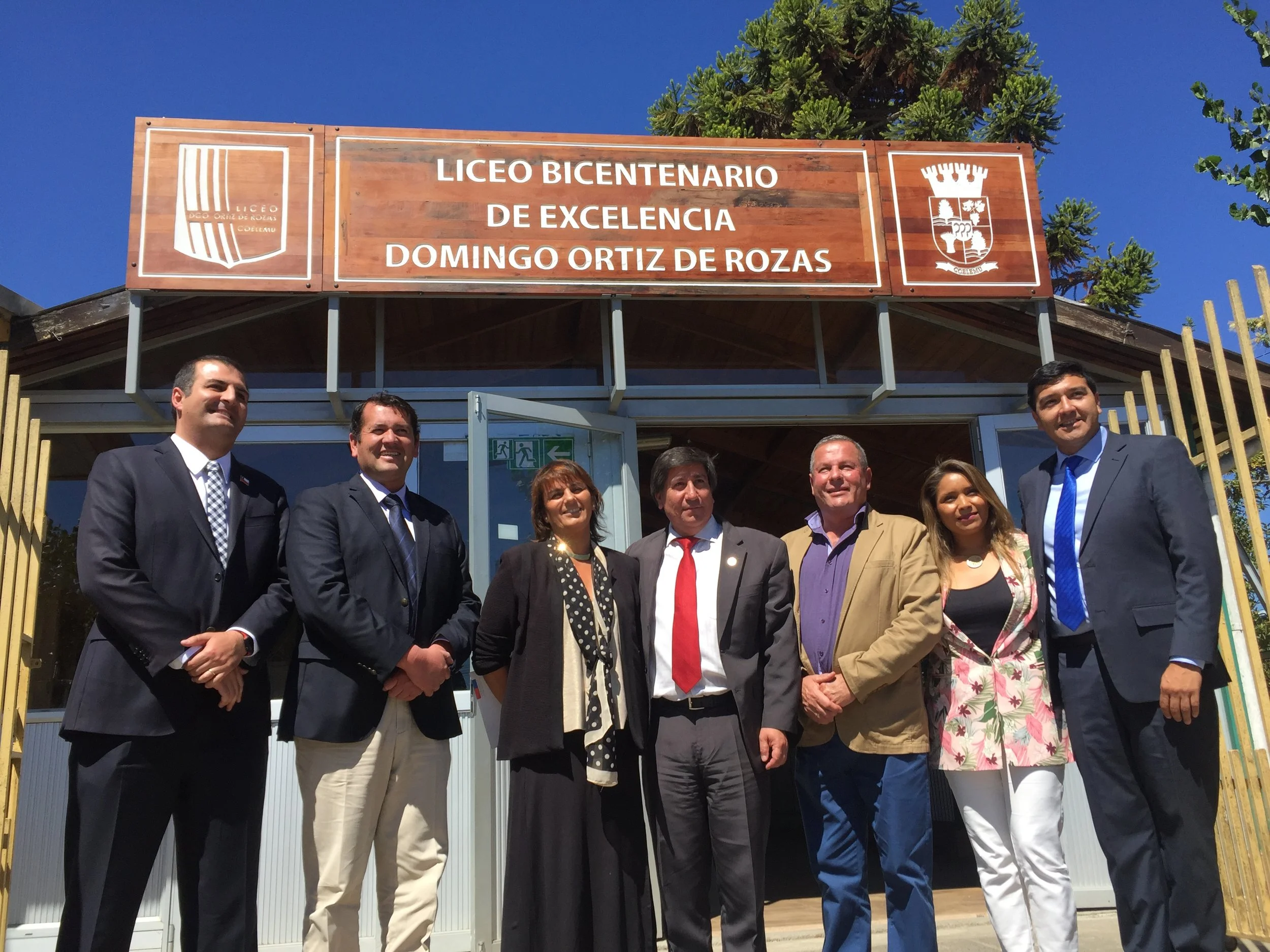 Gobernadora inauguró año escolar del nuevo Liceo Bicentenario de Coelemu