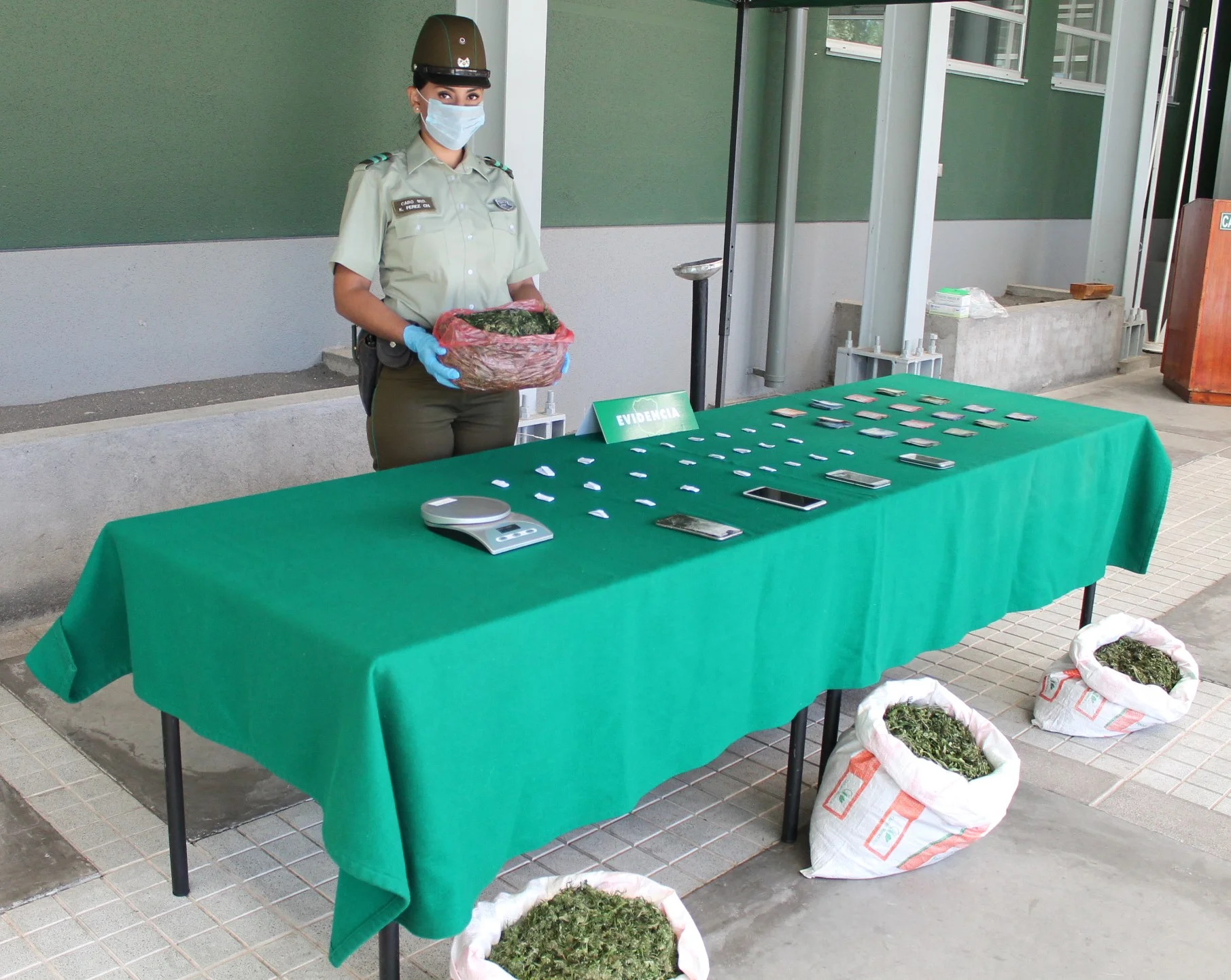 OS7 desarticula organización criminal en Coihueco y saca de circulación 50 mil dosis de droga