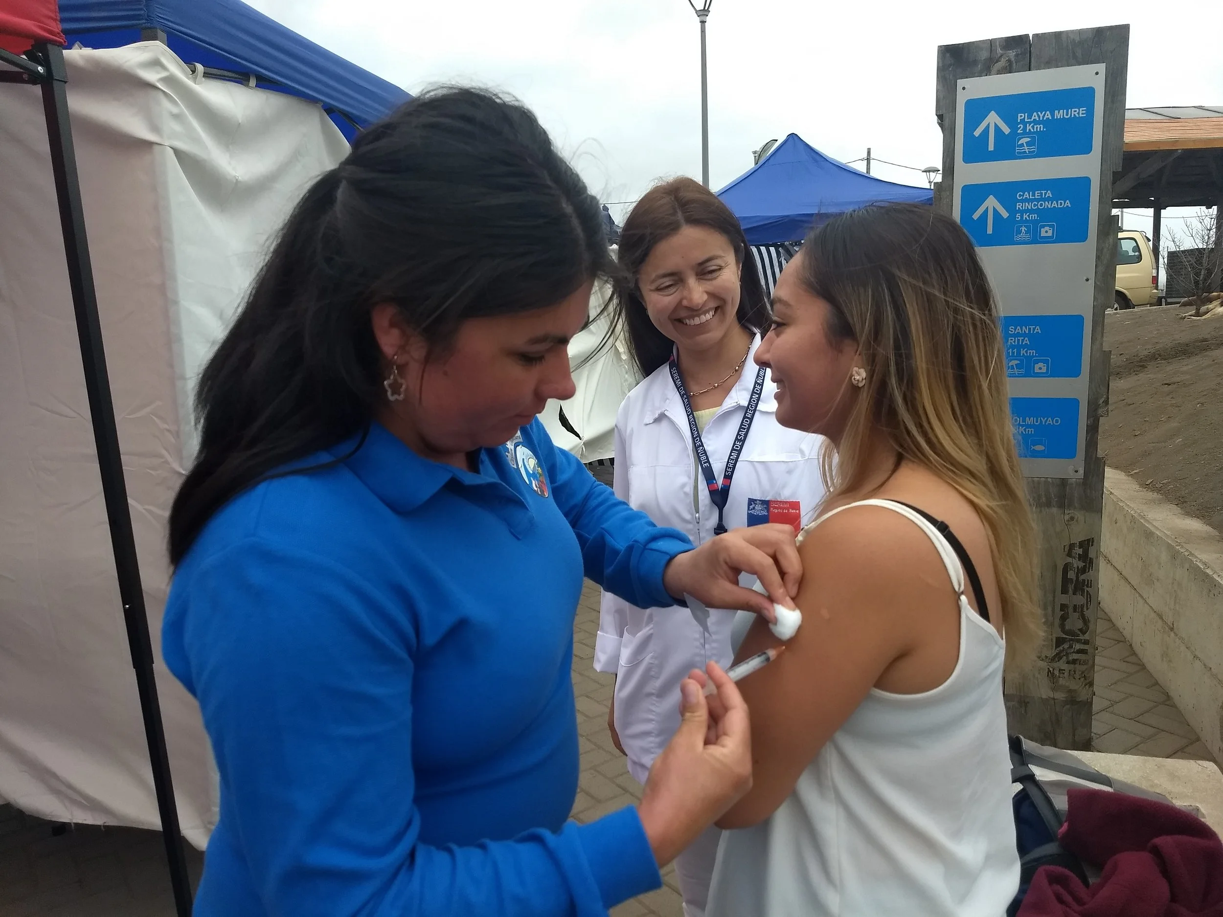 Ñuble alcanza 1° lugar nacional en cobertura de vacunación contra el sarampión