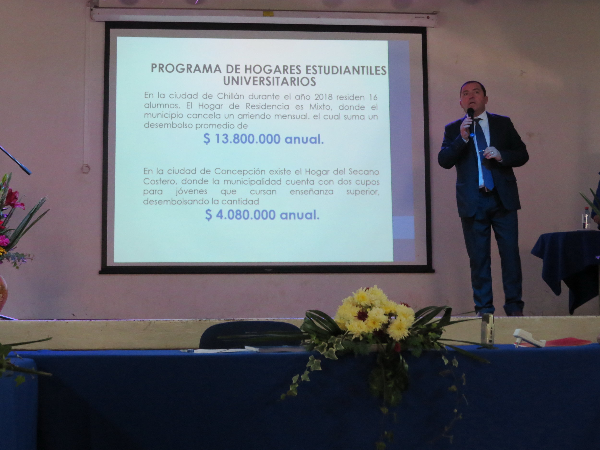 Fuerte énfasis en lo social, fomento productivo, salud y educación marcó cuenta pública del alcalde de Cobquecura