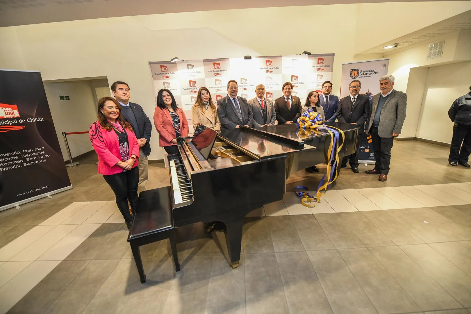 UdeC dona piano a la Corporación Cultural Municipal
