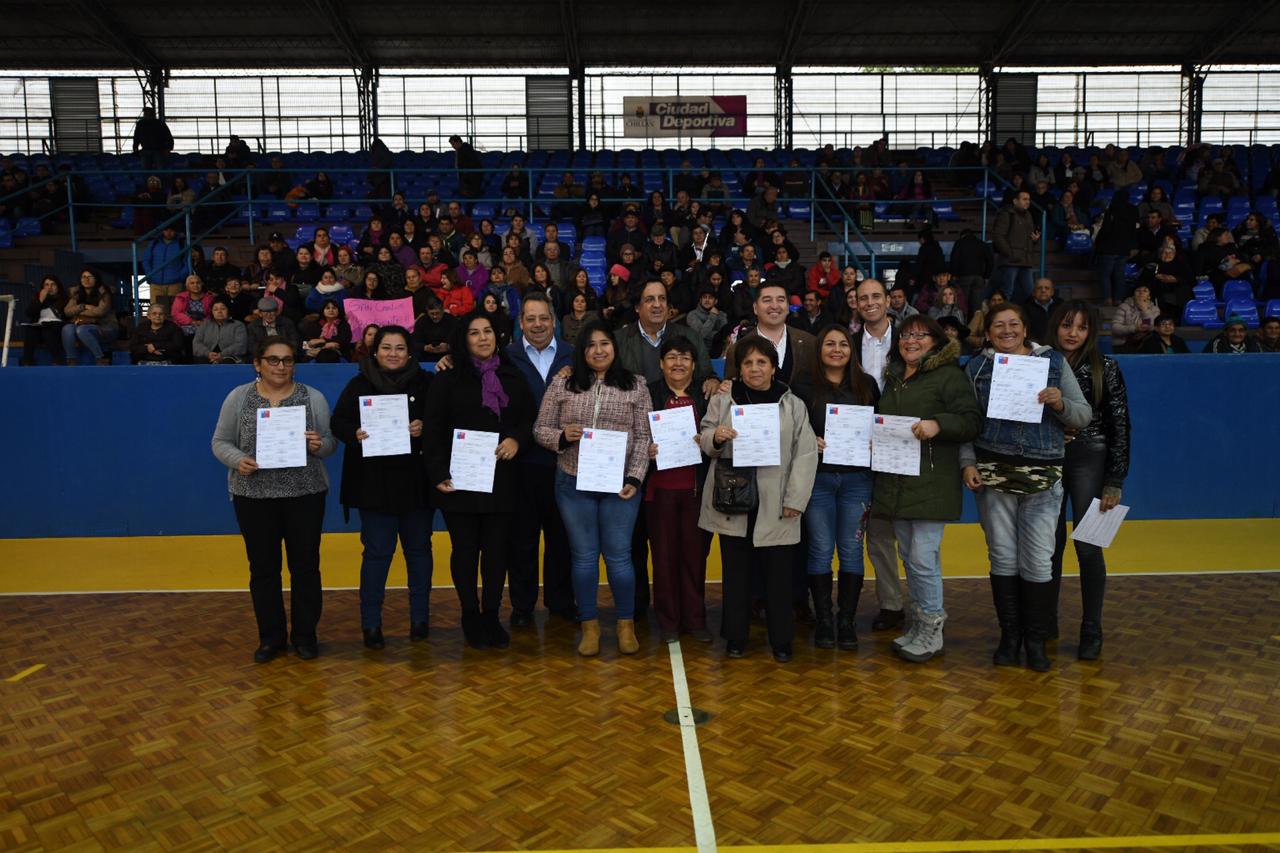 Familias chillanejas son favorecidas son subsidios para mejorar sus viviendas