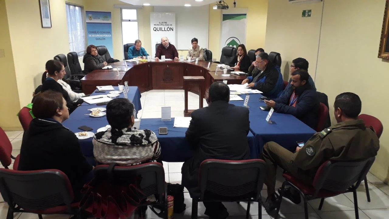 En Quillón SESIONÓ ESTE MIÉRCOLES MESA COMUNAL DE SEGURIDAD PÚBLICA DE QUILLÓN.