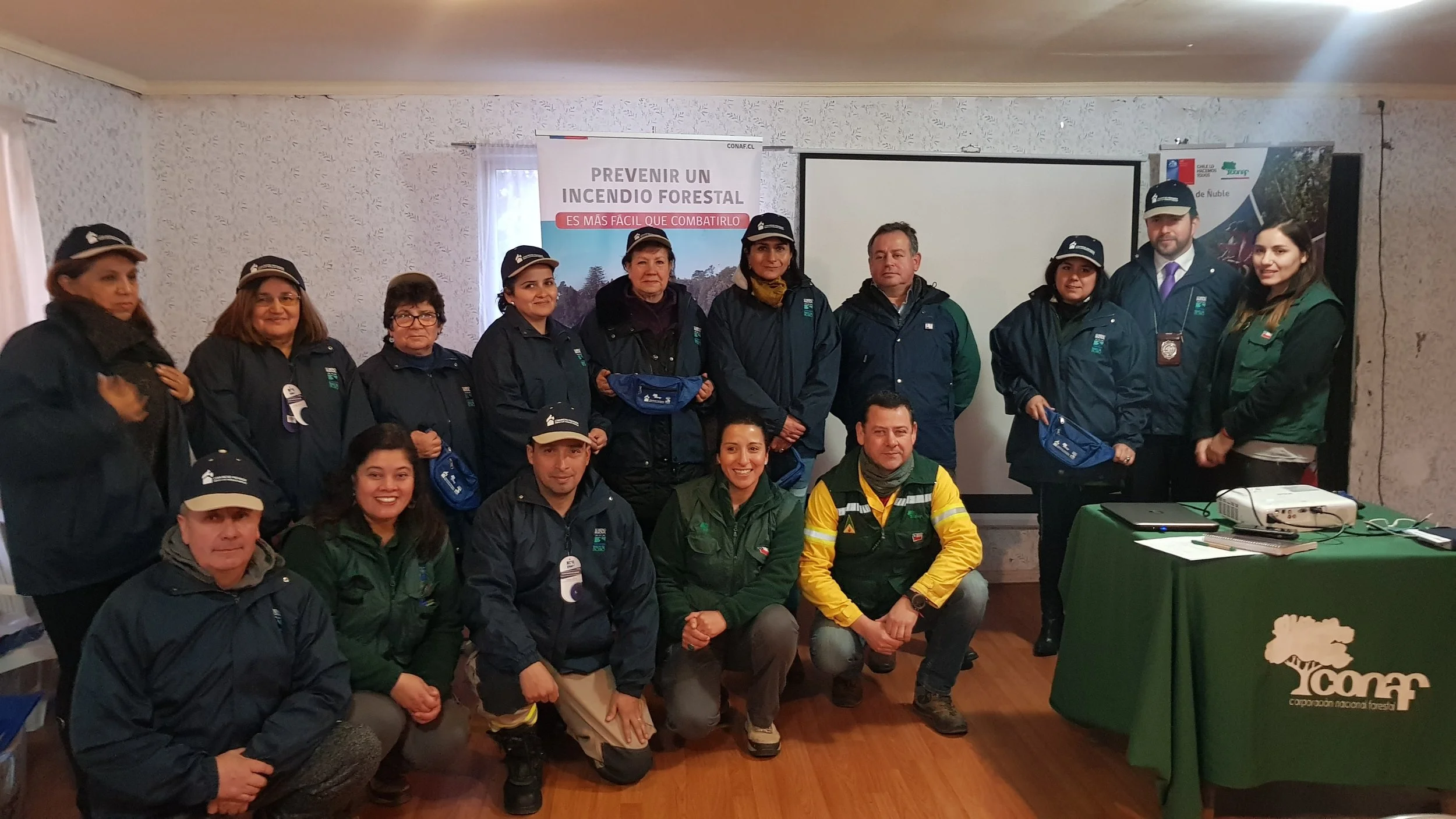 Conforman Consejos Comunitarios de Prevención de Incendios Forestales en Diguillín 