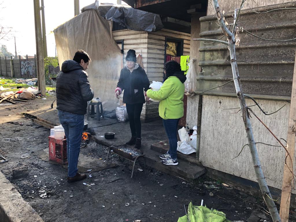 Código Azul se activa nuevamente en Chillán por bajas temperaturas
