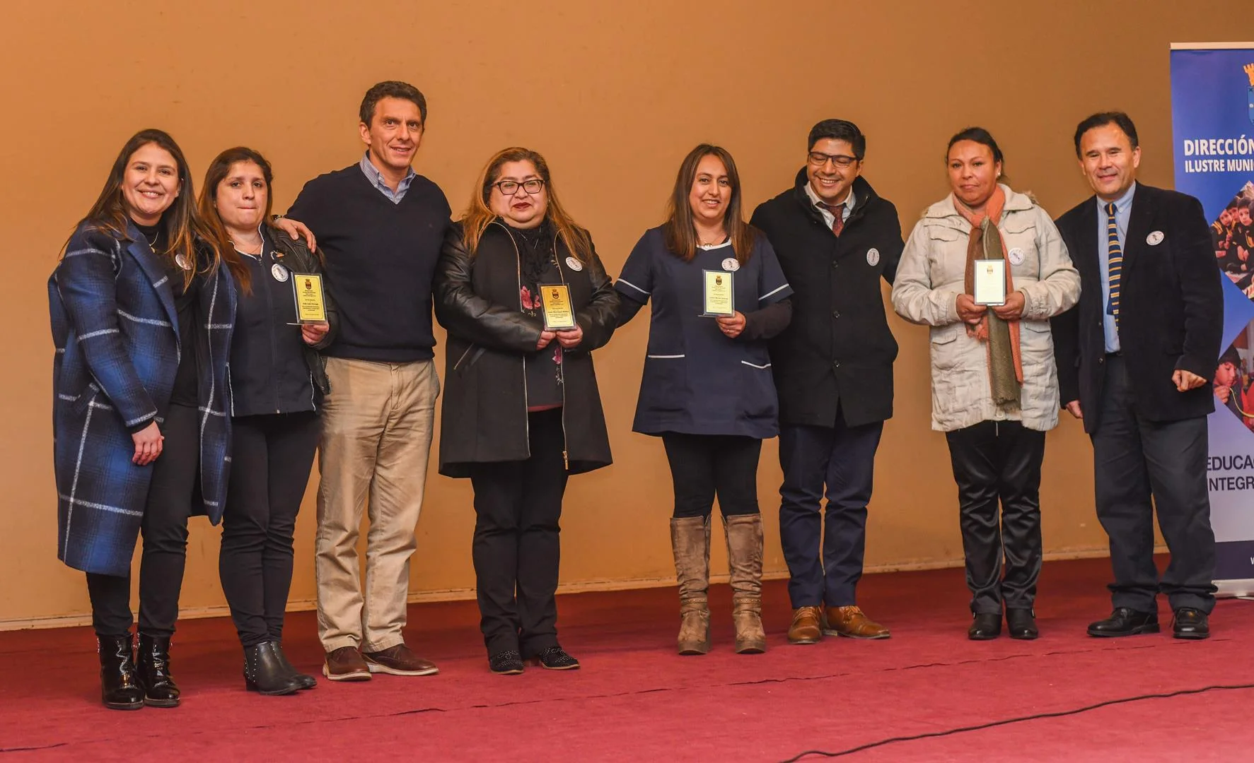 Técnicos en Educación Parvularia VTF de Chillán fueron reconocidas por su trayectoria
