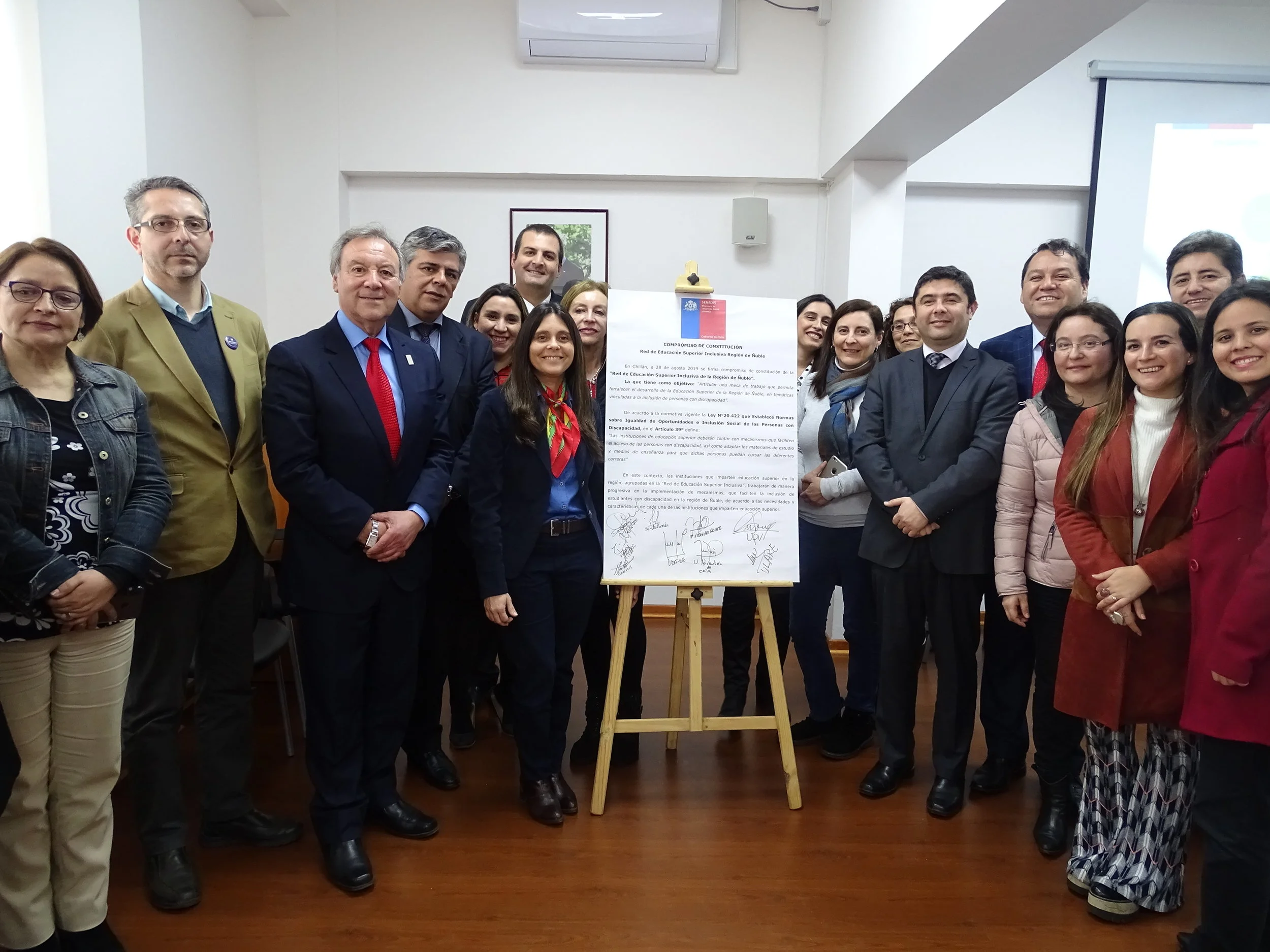 Conforman la primera Red de Educación Superior Inclusiva en Ñuble