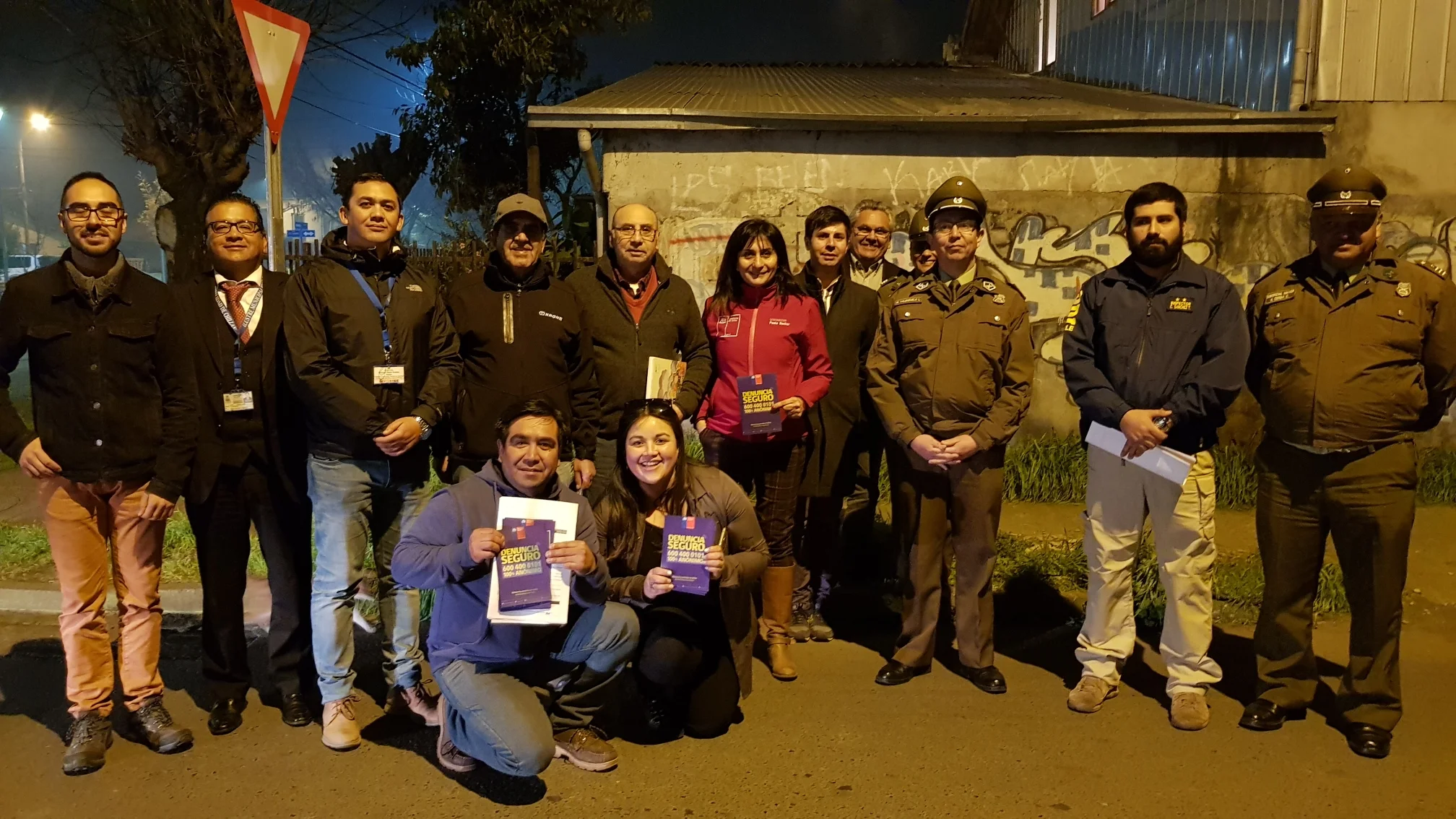 Puerta a puerta: Llaman a la prevención y a denunciar delitos anónimamente