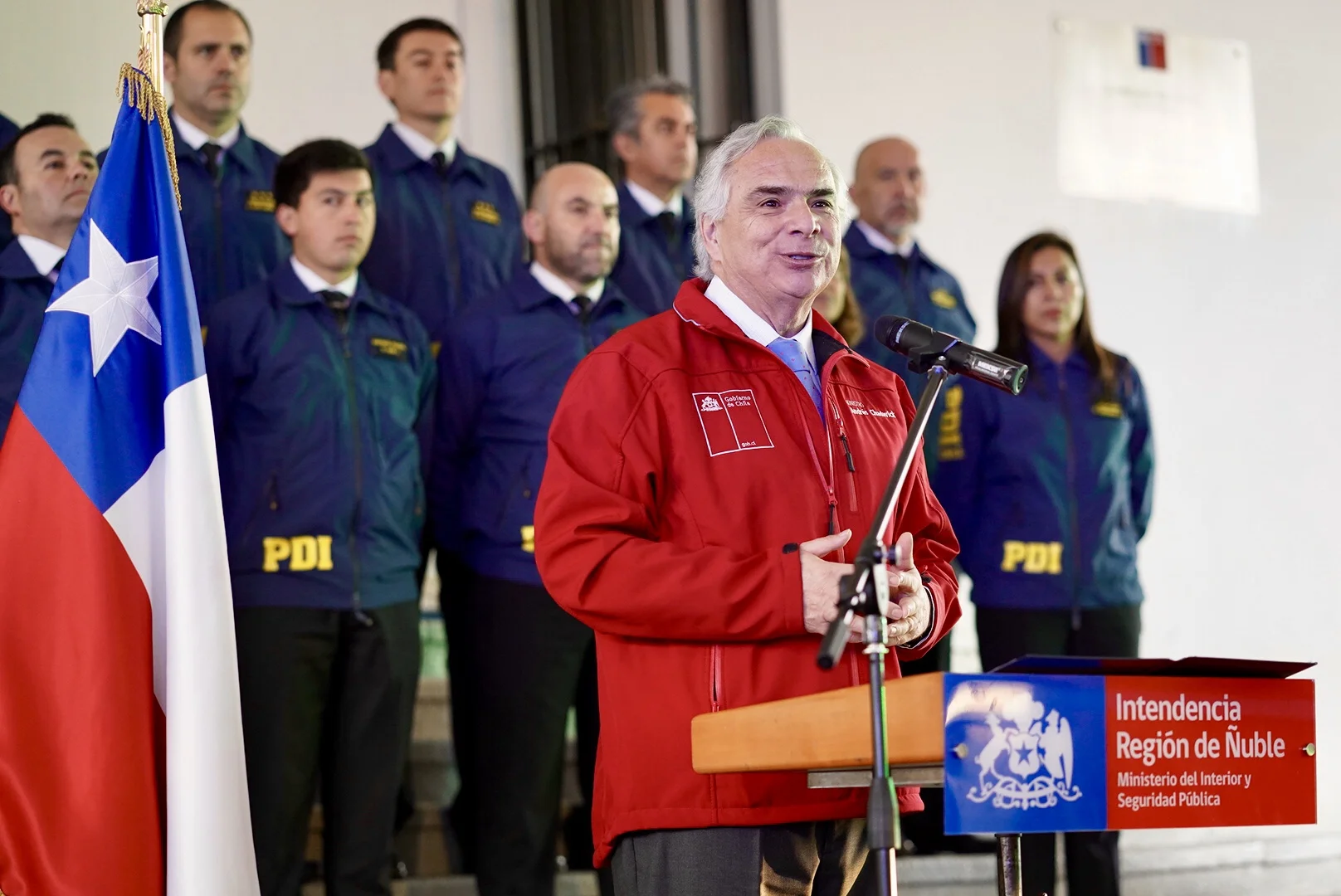 MINISTRO DEL INTERIOR PRESENTA EN CHILLÁN EL PLAN REGIONAL DE INVERSIÓN EN SEGURIDAD PÚBLICA