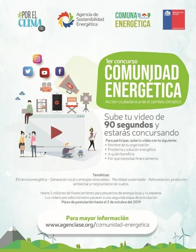 Ministerio de Energía lanza dos nuevos concursos para financiamiento de energías renovables