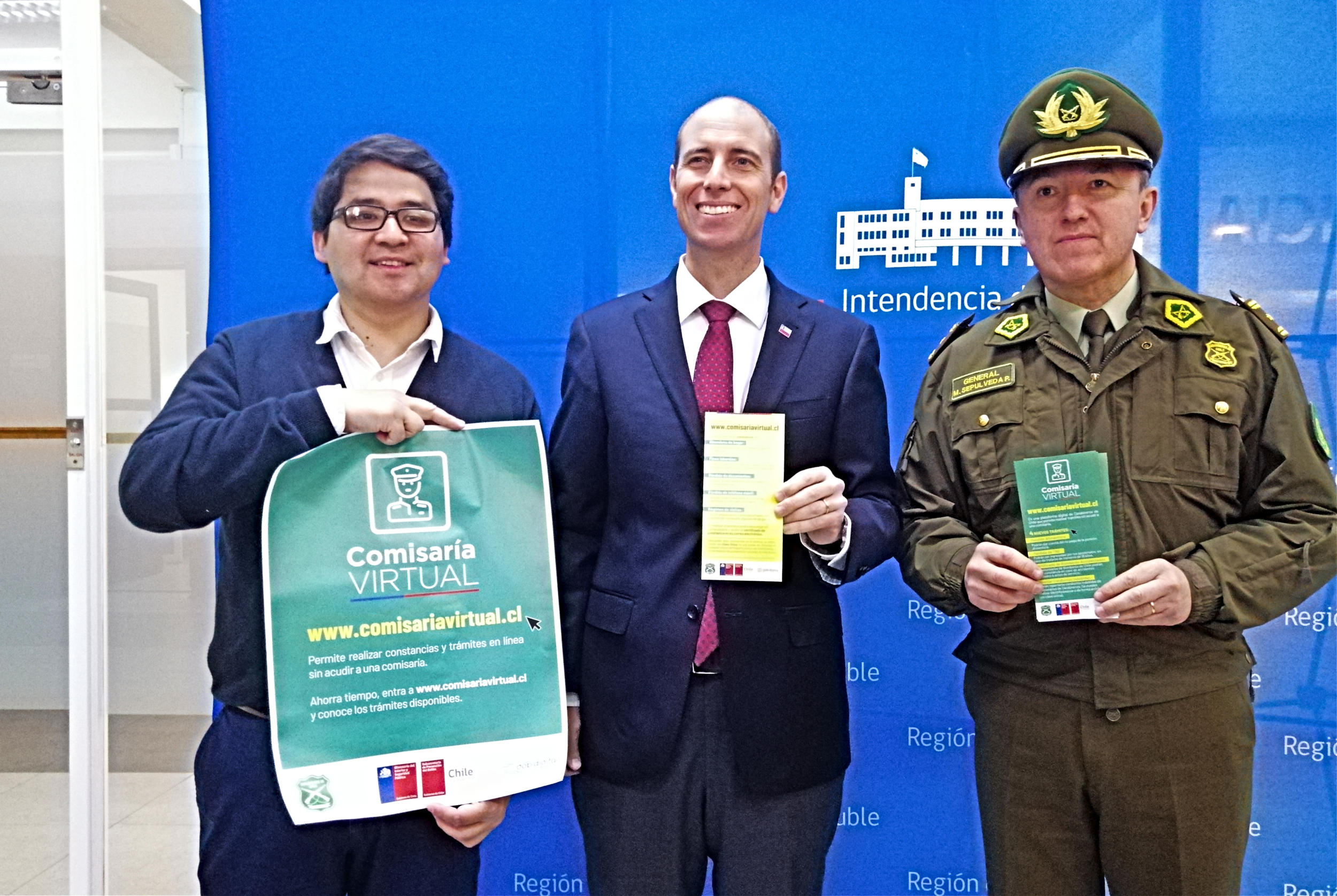 INTENDENCIA Y CARABINEROS LANZAN EN ÑUBLE SEGUNDA ETAPA DE COMISARÍA VIRTUAL 