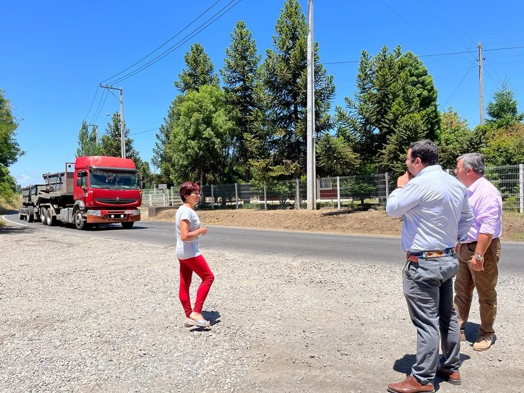 Alcalde de Bulnes exige más resguardo vial para carretera que une la comuna