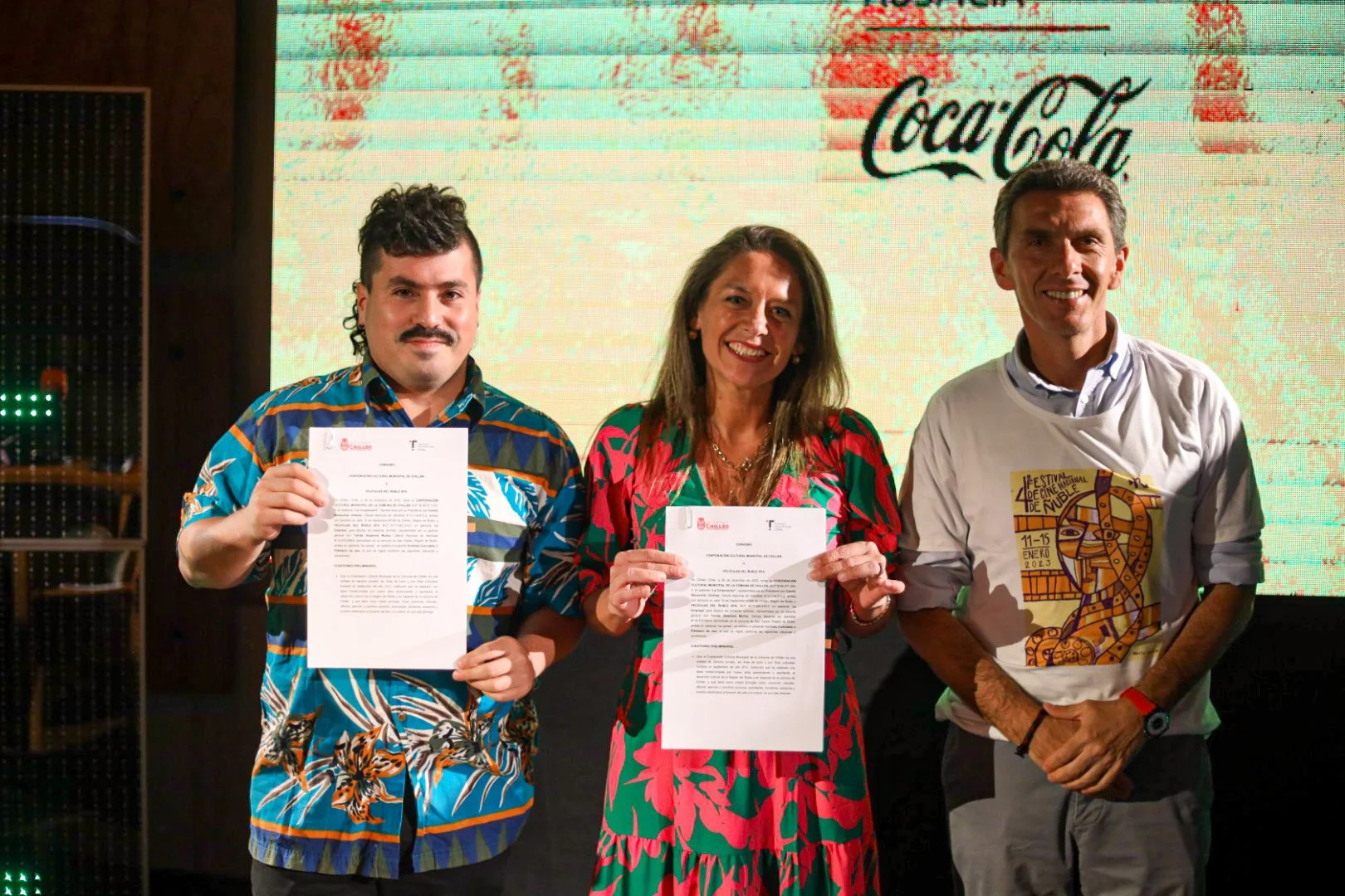 4° Festival de cine nacional de Ñuble, un espectáculo al aire libre para éste 2023
