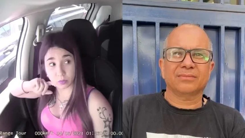 Habló mujer protagonista de viral donde agrede a conductor venezolano
