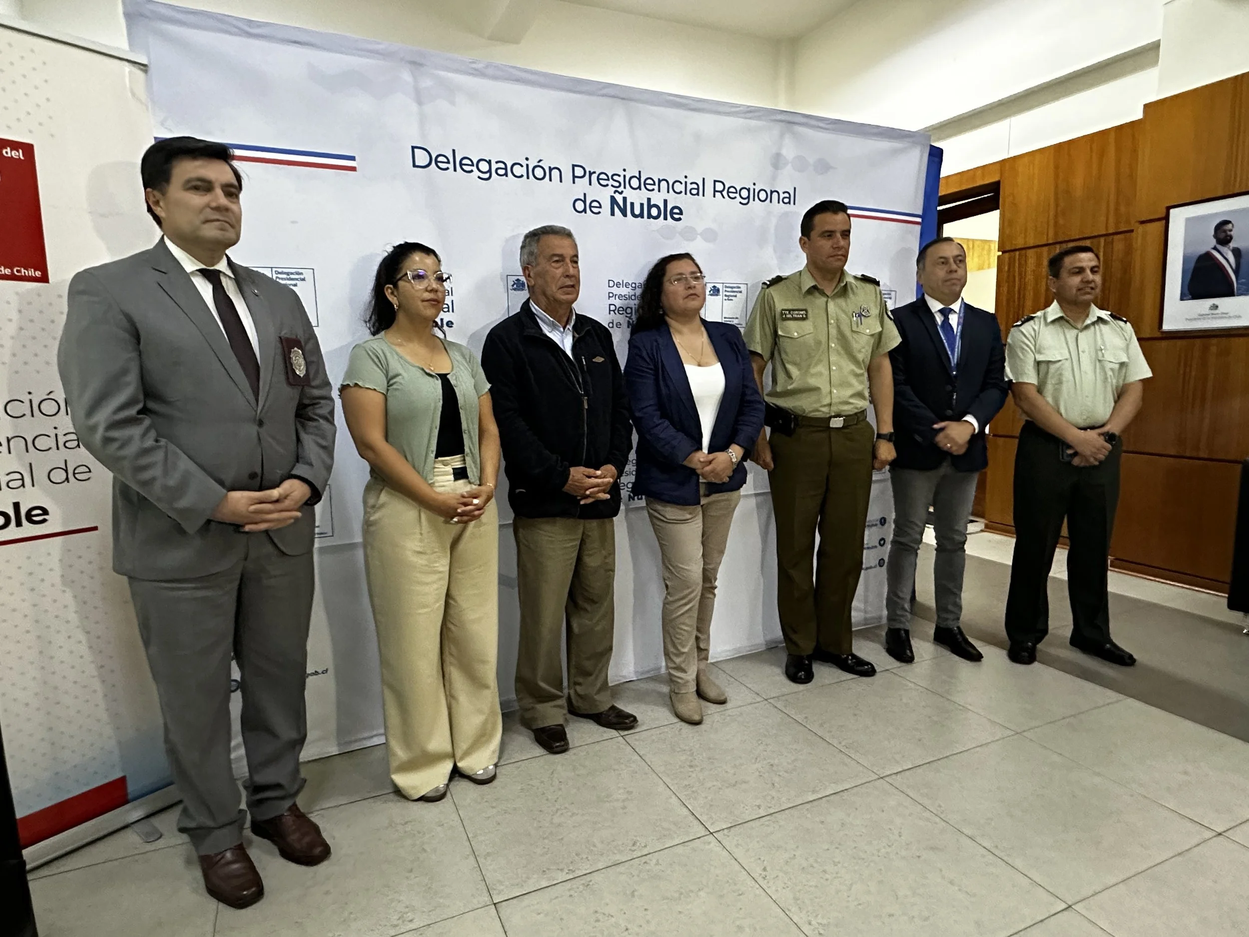 Autoridades regionales  realizan balance policial de la semana