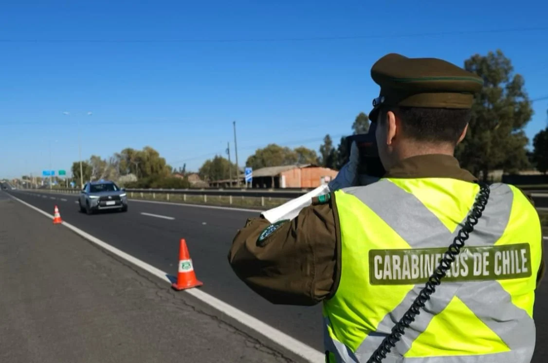 Carabineros inició en Ñuble despliegue "Ruta Segura" para reforzar prevención de accidentes de tránsito en este fin de semana largo